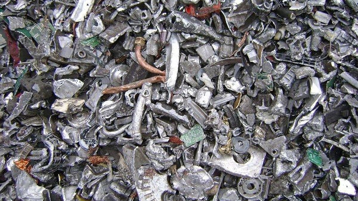 Aluminium Zorba scrap prepared for export